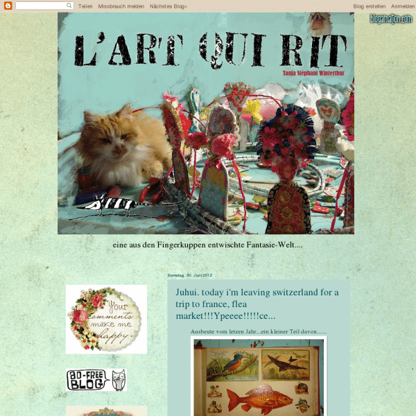 eine aus den Fingerkuppen entwischte Fantasiewelt