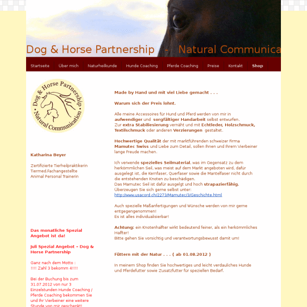 Dog & Horse Partnership – Natural Communication