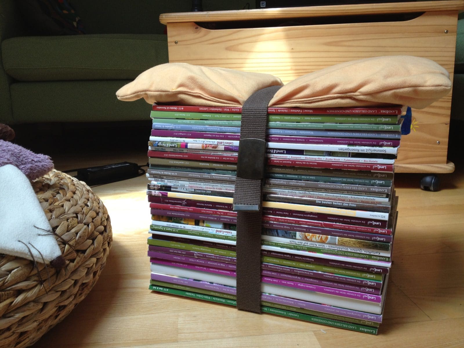 Sitzhocker einmal anders Sitzhocker einmal anders