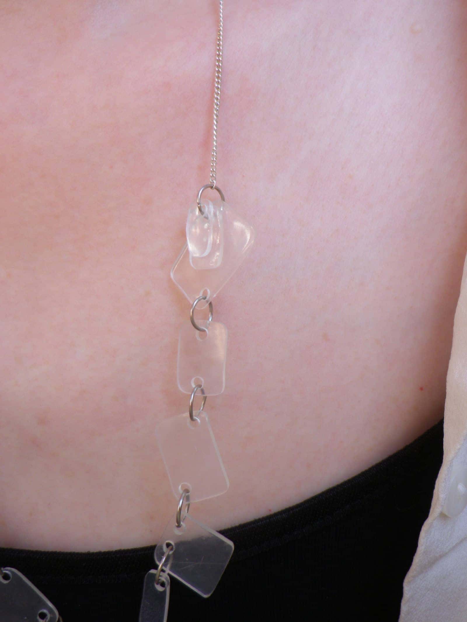 Filigrane Plexiglas Kette (Upcycling DIY)