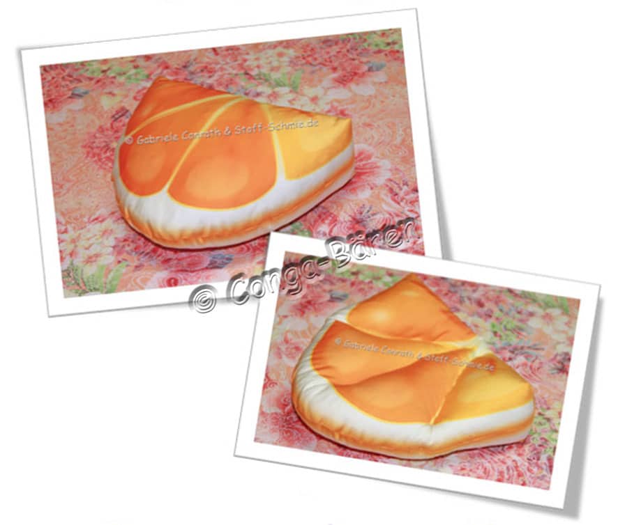 Lecker Orangenkissen