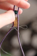 Röhrchenperlen Armband