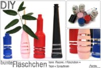 DIY - bunte (Parfum)fläschchen