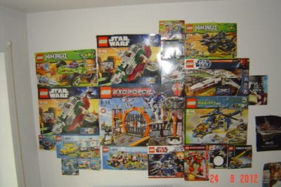 Lego-Schachtel Recyceling