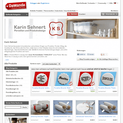 karin sehnert - porzellan & produktdesign