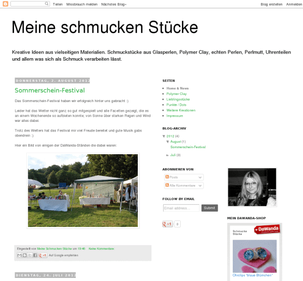 Meine schmucken Stücke