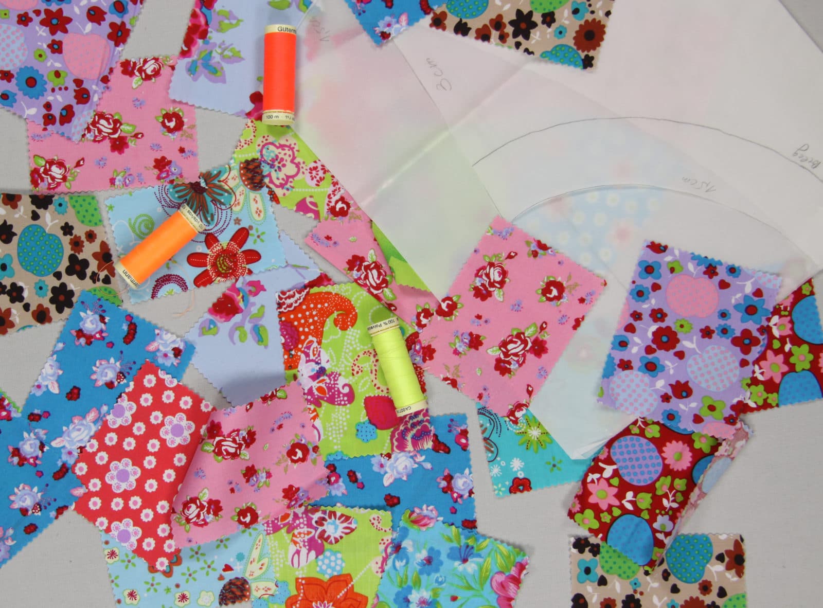Singer-Wettbewerb: Patchwork Farbklecks
