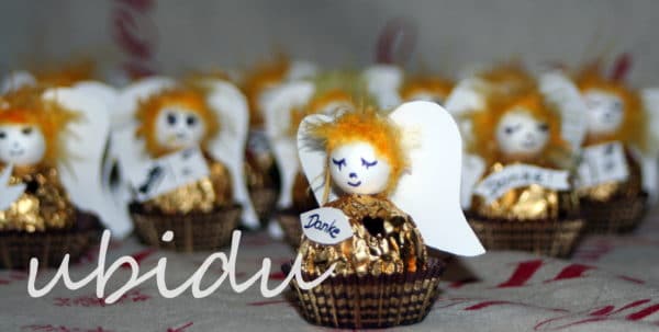 ENGEL aus Pralinen