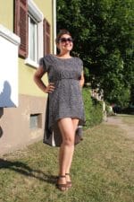 Gewinnspiel Singer Nähmaschine, Tunikakleid aus Heft #8