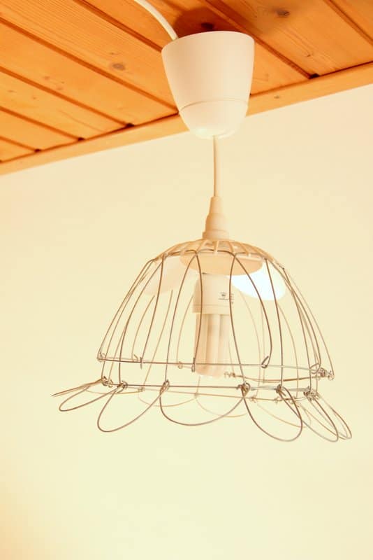 DIY: Draht-Retro-Lampe