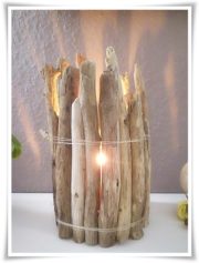 10 Min.- DIY Windlicht "Treibholz"