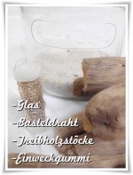 10 Min.- DIY Windlicht „Treibholz“