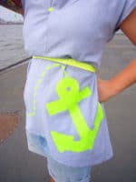 Singer Wettbewerb! -Gewinne eine Singer Nähmaschine- Kleid mit Neondruck