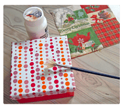 Süße Weihnachtsboxen