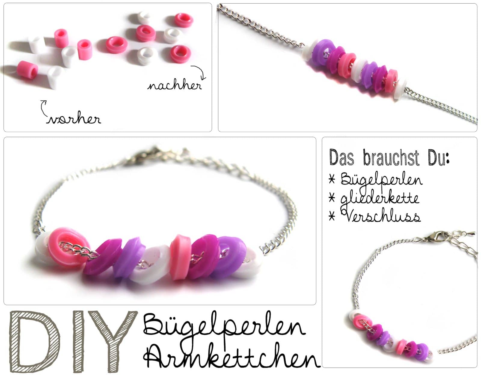 DIY – Armkettchen mit Bügelperlen