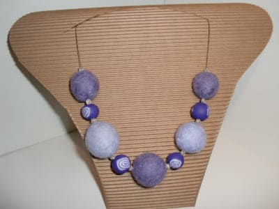 Schmuck aus Fimo und Filz Schmuck aus Fimo und Filz
