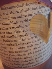 Windlicht aus Buchseiten