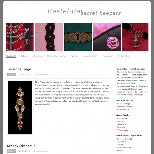 Bastel-Bar – secret keepers