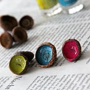 Kleiner Farbklecks für die Herbstdeko