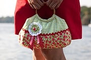 Blumen-Button