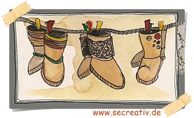 Moonboots aufpeppen