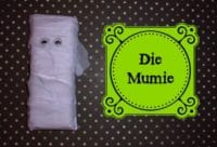 Mumien-Verpackung für Halloween