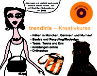 Das eigene Label: Plätze frei: Eine Schneiderwerkstatt für Teens und Twens in München mit Trendiris 28.06.2014 + 29.06.2014 (EM 8820)