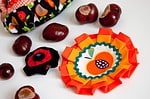 Blumen-Button