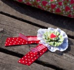 Blumen-Button