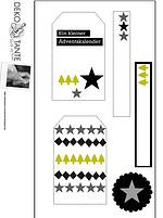 Adventskalender zum Ausdrucken