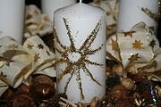 Adventskranz aus Naturmaterialien
