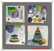 Buntes Weihnachtsbäumchen aus Filz basteln