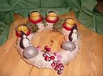 Adventkranz nach Waldorf Art