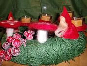 Adventkranz nach Waldorf Art
