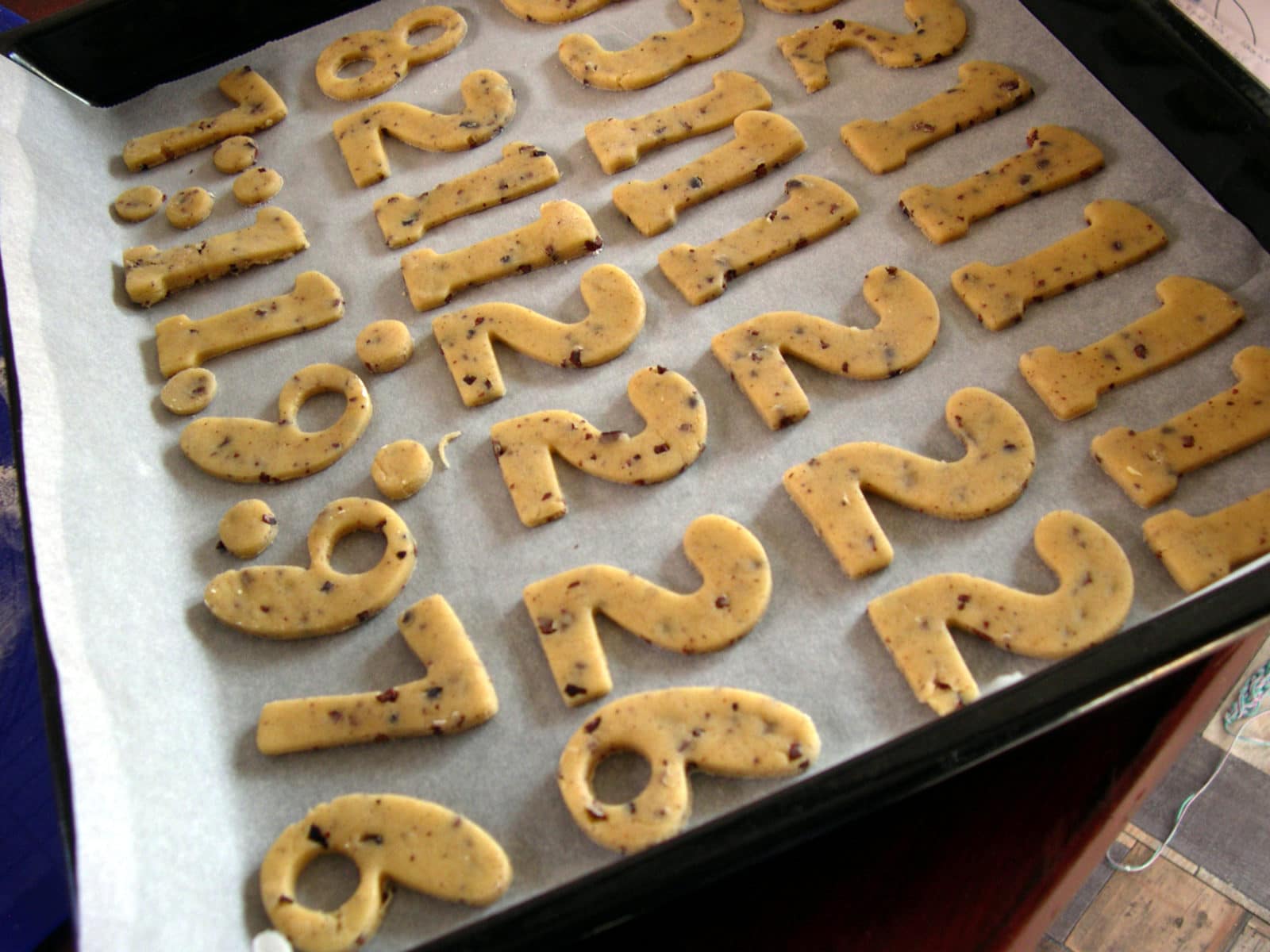 Gebackener Adventskalender