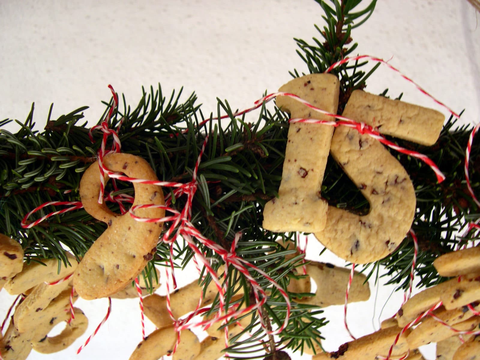 Gebackener Adventskalender