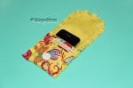 Einfache Handytasche mit Fransen