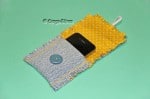 Einfache Handytasche mit Fransen