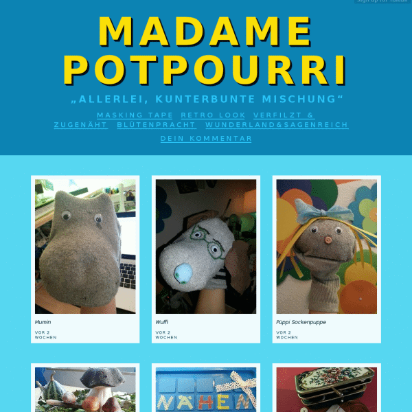 Madam Potpourri Madam Potpourri