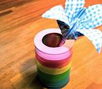 Regenbogen Vase