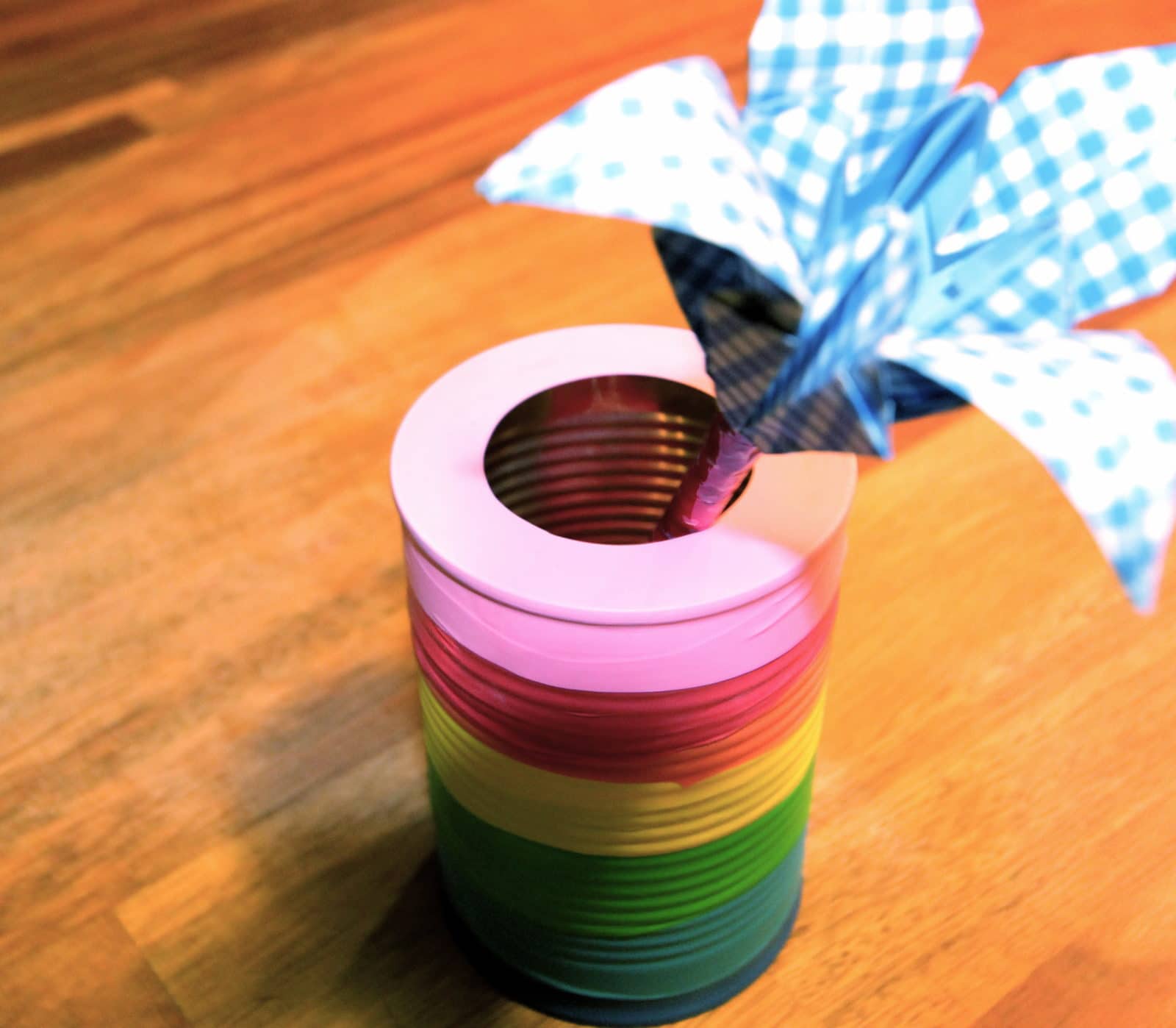 Regenbogen Vase