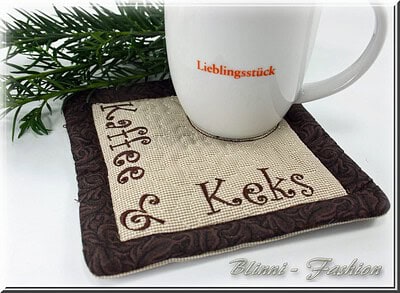 Kaffee & Keks - Mug Rug