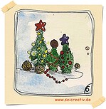 Weihnachtsbäumchen aus einer alten Plastikflasche
