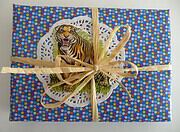 DIY Deko für Geschenkverpackung