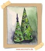 Oh, Tannenbaum! – Weihnachtsbaum im Sisallook