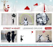 STREET♥HEART Leinwand Bilder als tolles XMAS Geschenk!
