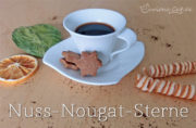 Nuss-Nougat-Sterne selbstgemacht