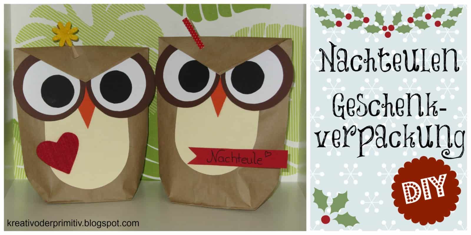 Nachteulen Geschenkverpackung