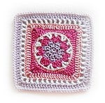 Häkelanleitung für Granny Square Sternblüte