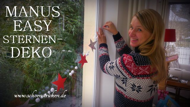 Easy DIY Sternengirlande